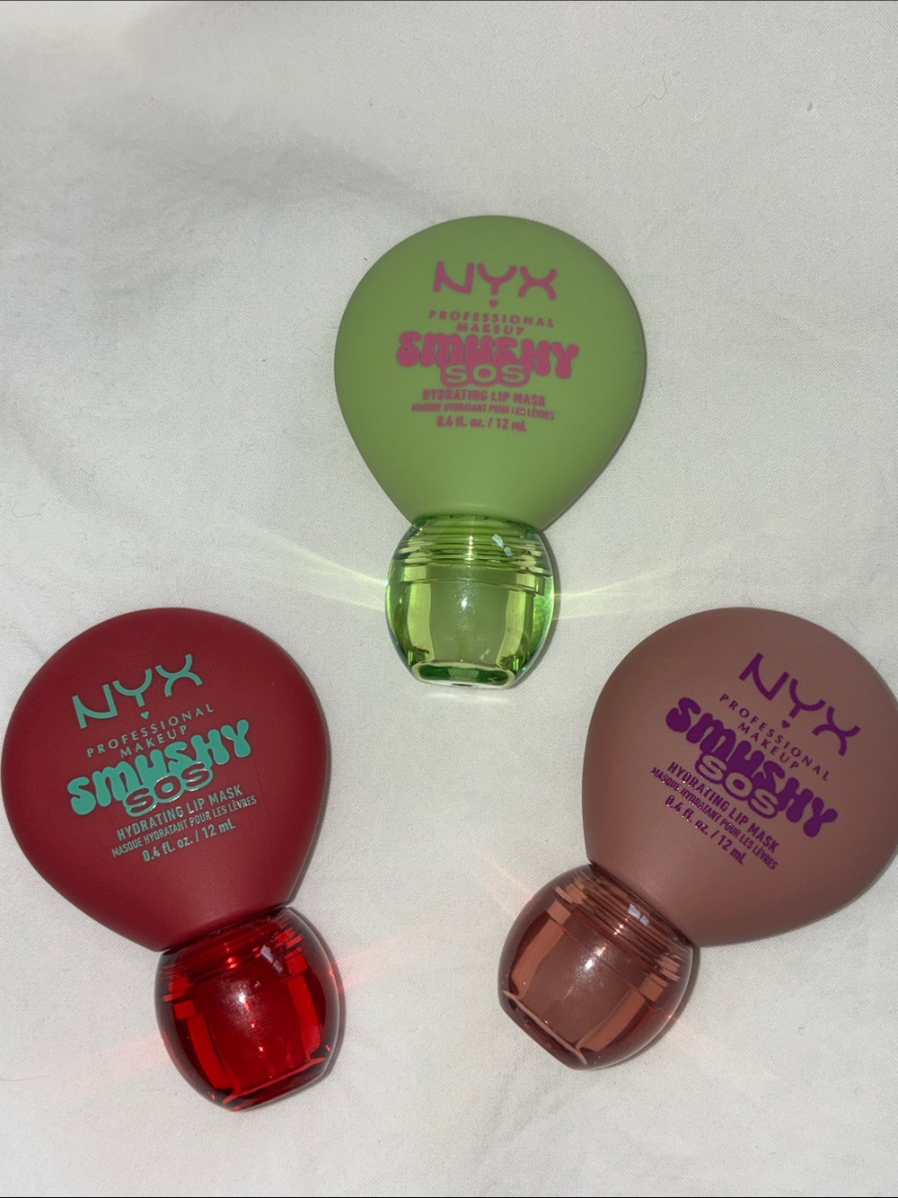 NYX Smushy SOS Hydrating Lip Mask Trio